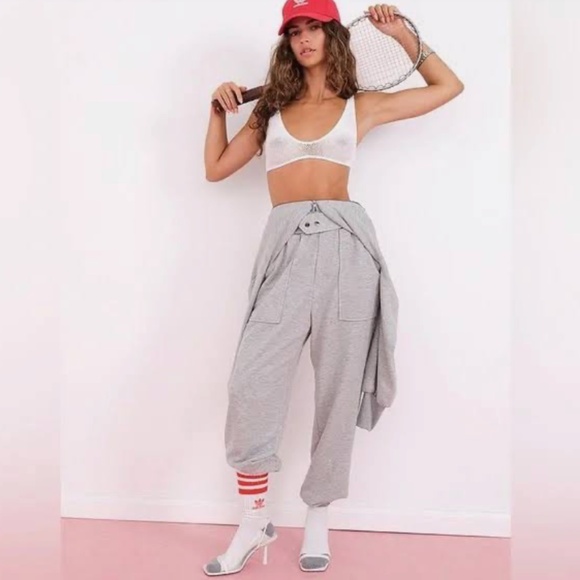 NWT For Love and Lemons Gray One Piece Jumpsuit MED - Picture 5 of 5